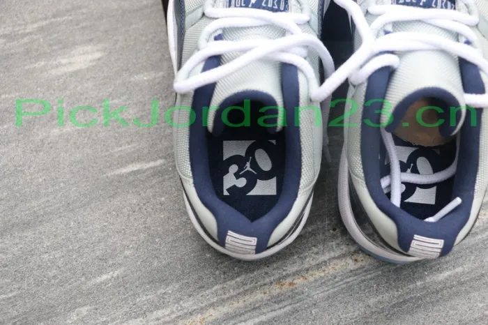 Authentic Air Jordan 11 Low “Georgetown” 2015 Fixed Version