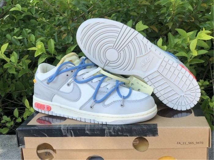 Authentic OFF-WHITE x Nike Dunk Low “The 50” DM1602