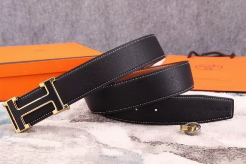 Super Perfect Quality Hermes Belts(100% Genuine Leather,Reversible Steel Buckle)-682