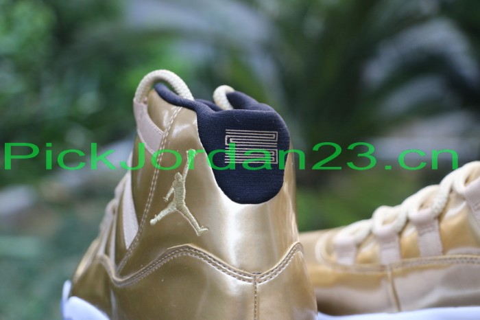 Authentic Air Jordan 11 Gold PE