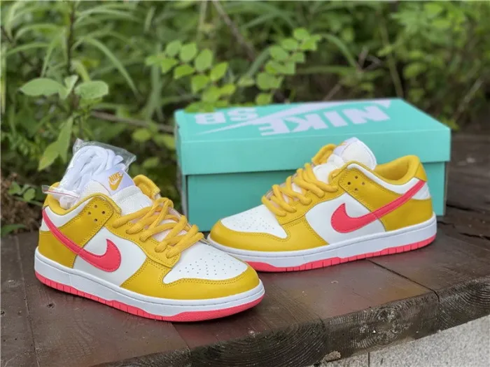 Authentic Nike Dunk Low Yellow