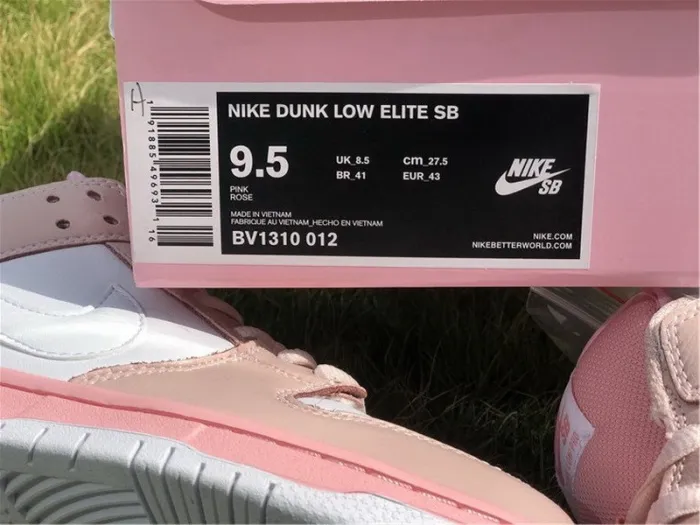 Authentic Nike SB Dunk Low Pigeon Pink