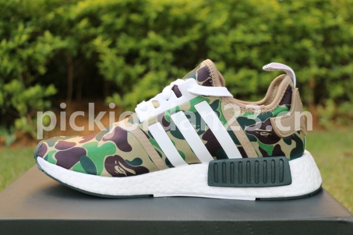 Authentic BAPE x AD NMD Olive