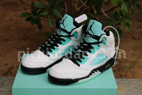Authentic Air Jordan 5 “Island Green”