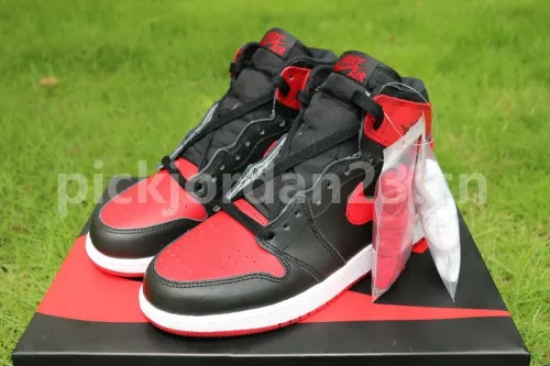 Authentic Air Jordan 1 Retro OG High “Banned” 2016 GS