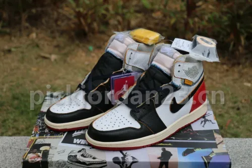 Authentic Union x Air Jordan 1 Retro High OG NRG White Red
