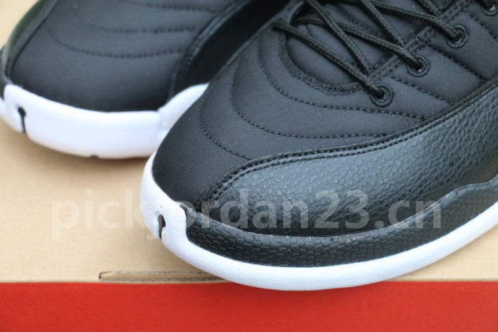 Authentic Air Jordan 12 “Black Nylon”