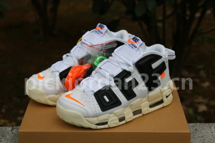 Authentic OFF-WHITE x Nike Air More Uptempo