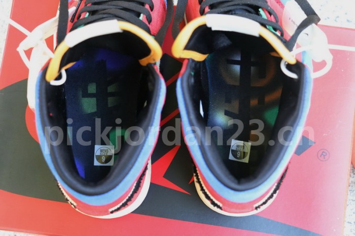 Authentic Blue The Great x Air Jordan 1 Mid “Fearless”