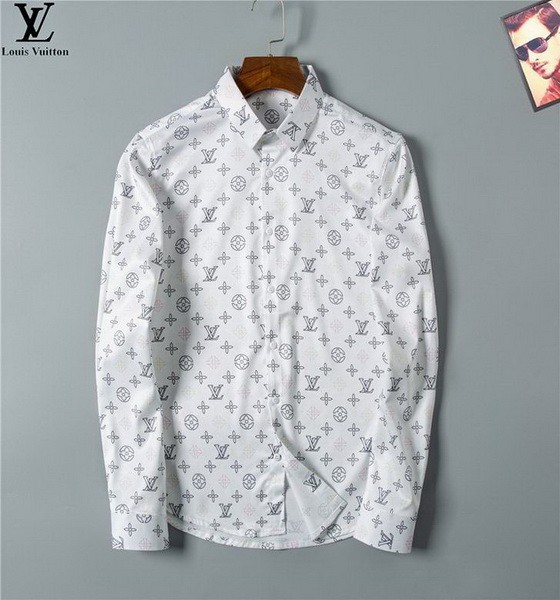 LV long sleeve shirt men-121(M-XXXL)