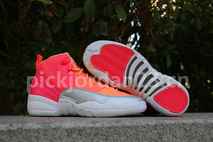 Authentic Air Jordan 12 GS “Hot Punch”