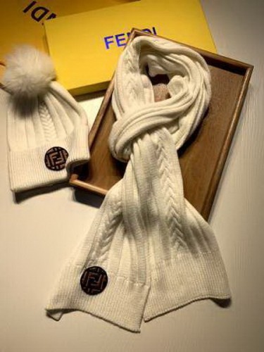 FD Wool Cap Scarf AAA-047