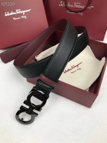 Super Perfect Quality Ferragamo Belts(100% Genuine Leather,steel Buckle)-989