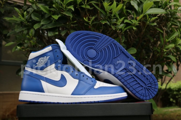 Authentic Air Jordan 1 OG Retro High “Storm Blue”