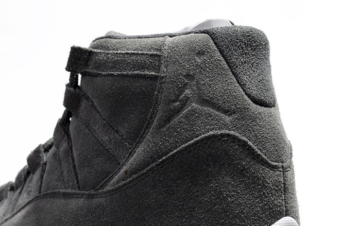 Perfect Air Jordan 11 Grey Suede