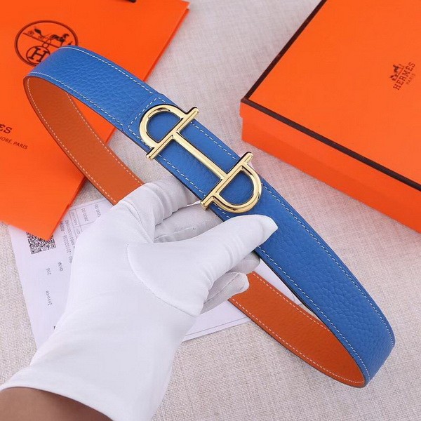 Super Perfect Quality Hermes Belts(100% Genuine Leather,Reversible Steel Buckle)-697