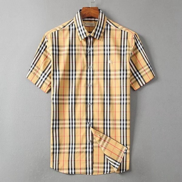 Burberry shirt sleeve men-047(M-XXXL)