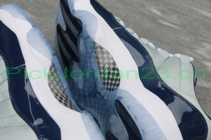Authentic Air Jordan 11 Low “Georgetown” 2015 Fixed Version