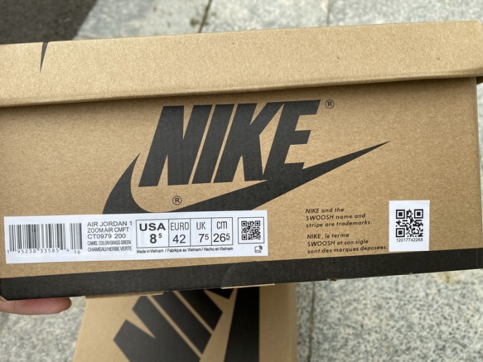 Authentic Air Jordan 1 Zoom CMFT Lemon Twist