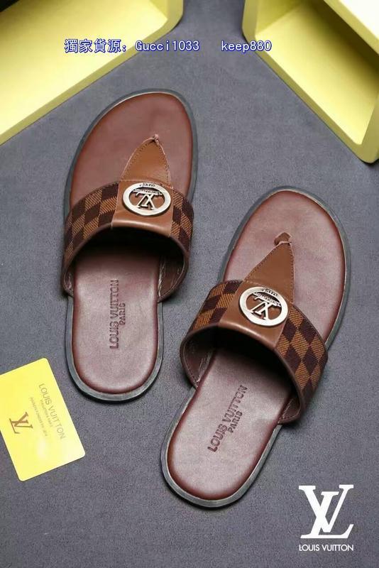 LV men slippers AAA(38-45)-189