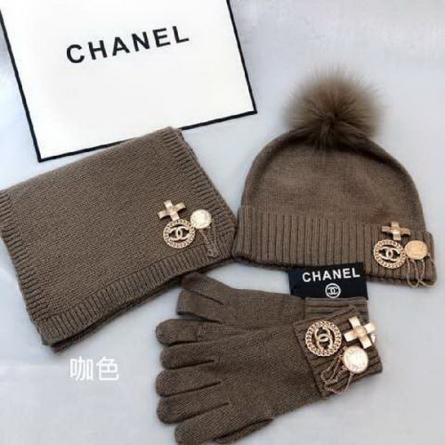 CHAL Wool Cap Scarf AAA-101