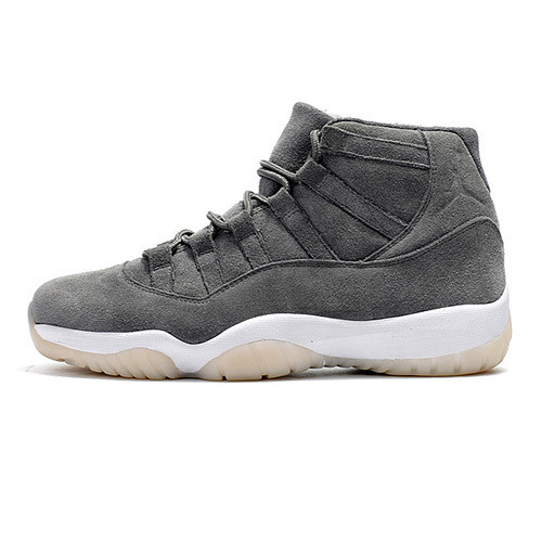 Perfect Air Jordan 11 Grey Suede