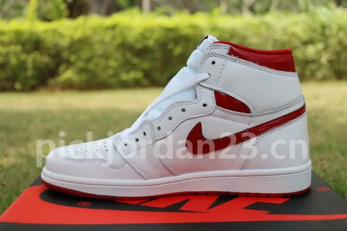 Authentic Air Jordan 1 OG High “Metallic Red”