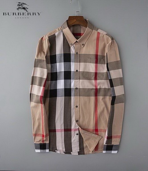 Burberry long sleeve men-098(M-XXXL)