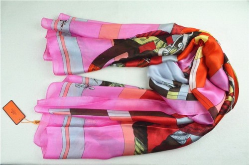 Hermes Silk Scarf AAA-073