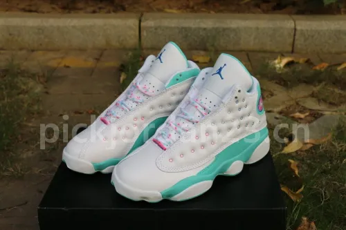 Authentic Air Jordan 13 GS “Aurora Green”