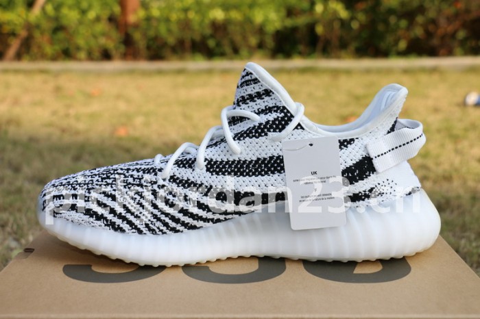 Authentic AD Yeezy 350 Boost V2 Zebra