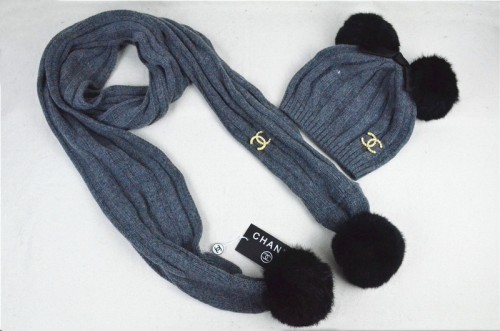 CHAL Wool Cap Scarf AAA-008