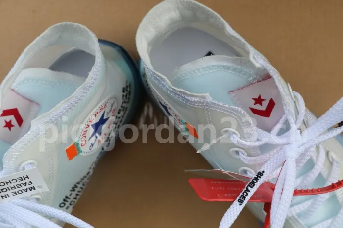 Authentic OFF White x Converse Final version