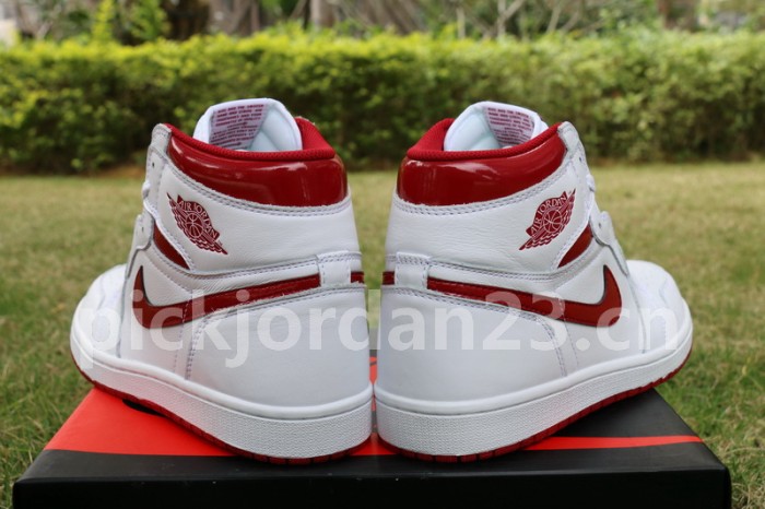 Authentic Air Jordan 1 OG High “Metallic Red”
