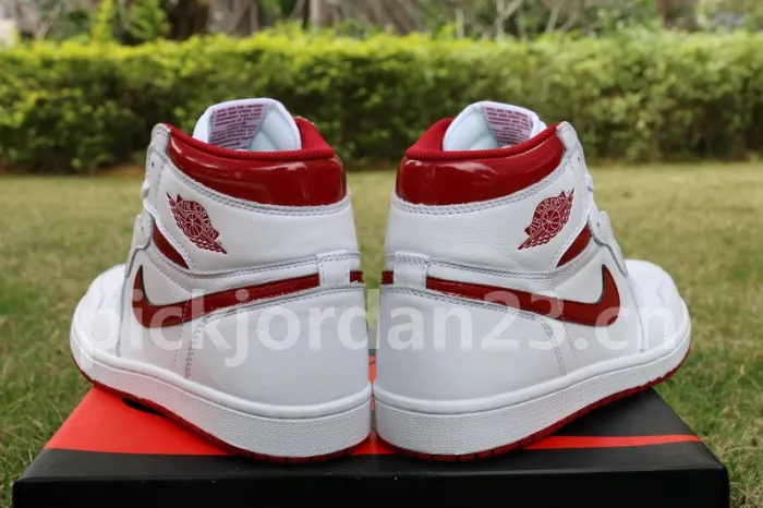 Authentic Air Jordan 1 OG High “Metallic Red”