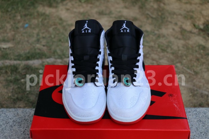 Authentic CLOT x Air Jordan 1 Mid“ Fearless”