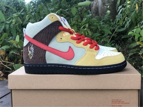 Authentic Color Skates x Nike SB Dunk High Kebab and Destroy