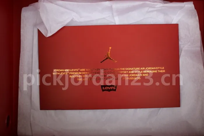 Authentic Levi’s x Air Jordan 4