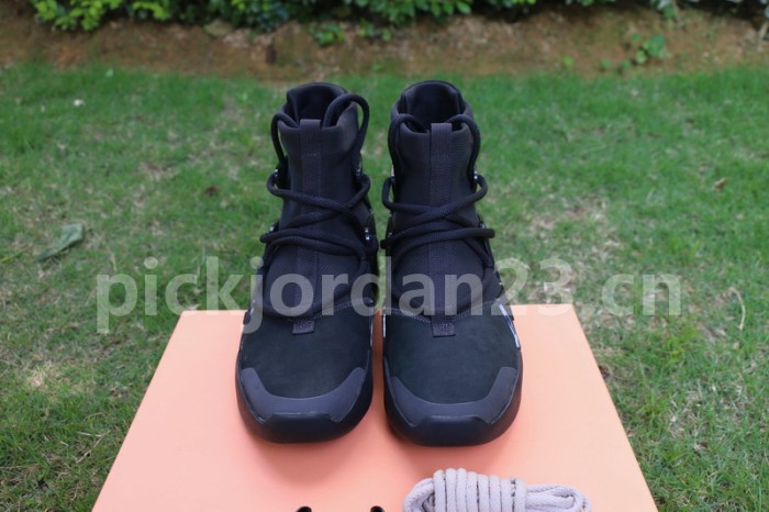 Authentic Nike Air Fear of God 1 “Triple Black”