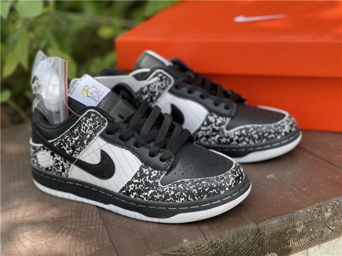 Authentic Nike Dunk Low Black White