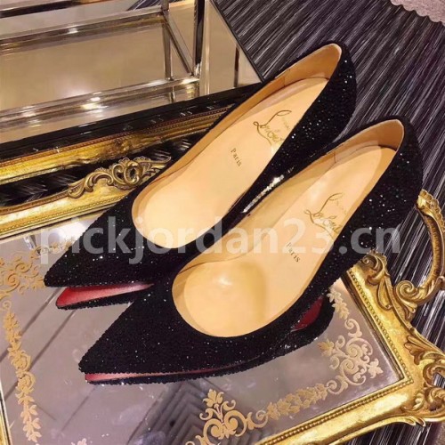 Super Max Christian Louboutin Custom High Heel-017