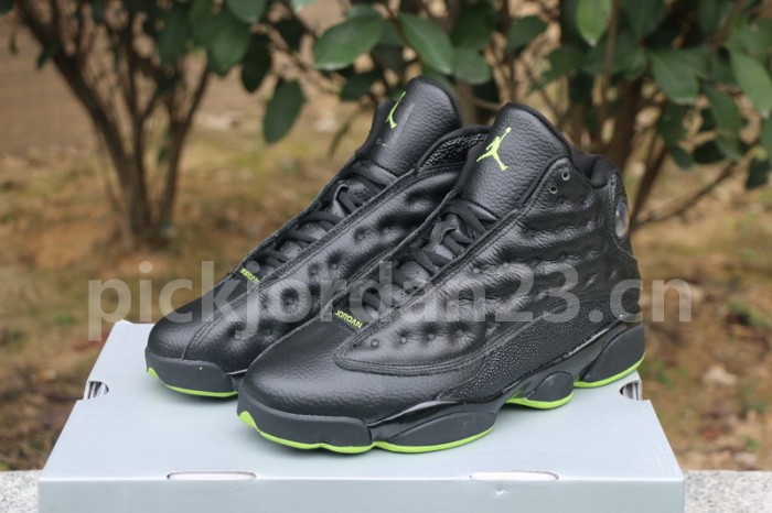 Authentic Air Jordan 13 Retro Altitude Green New