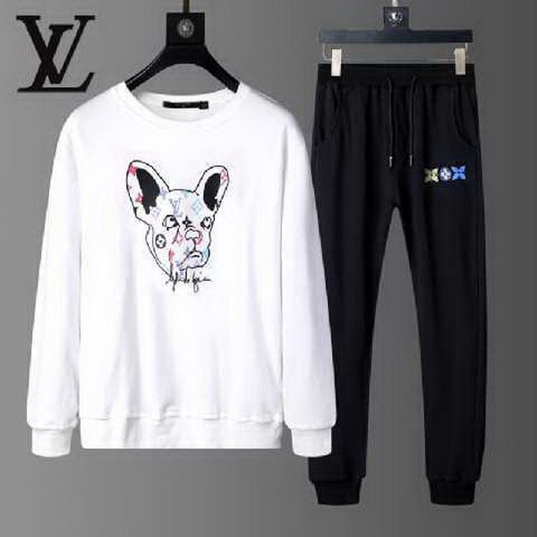 LV long sleeve men suit-096(M-XXXL)