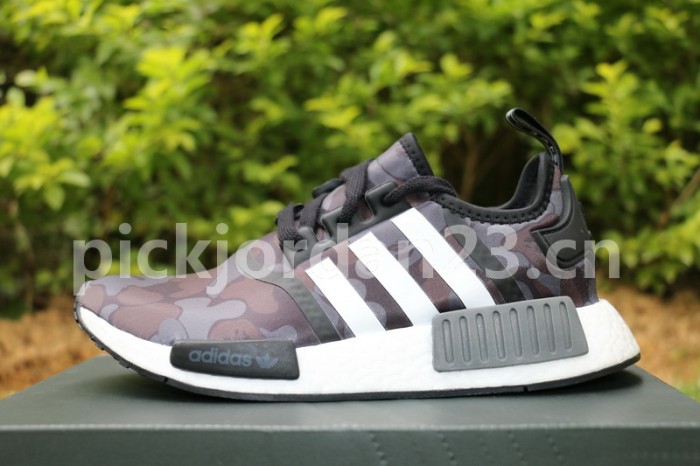 Authentic BAPE x AD NMD Black