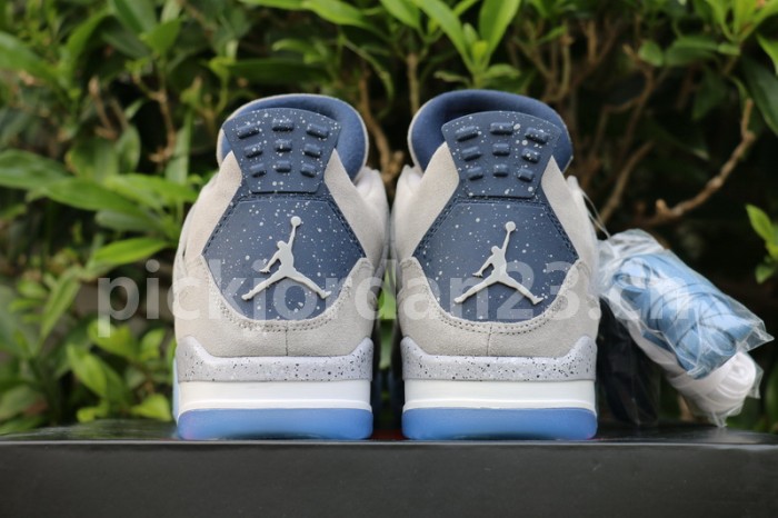 Authentic Air Jordan 4 PE Georgetown