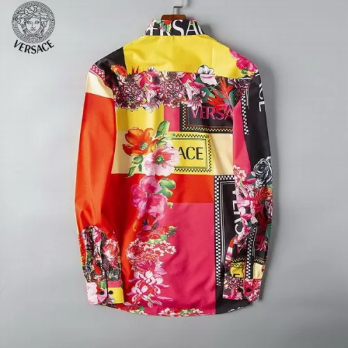 Versace long sleeve shirt men-075(S-XXXL)