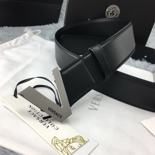 Super Perfect Quality Versace Belts(100% Genuine Leather,Steel Buckle)-268