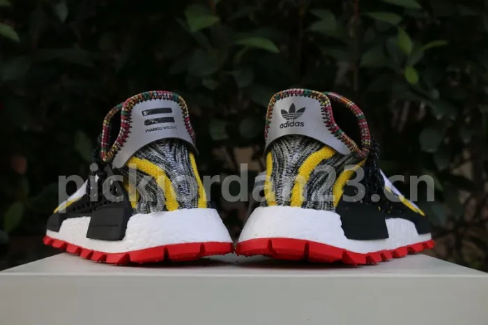 Authentic Pharrell x AD NMD Hu “Solar Pack”-003