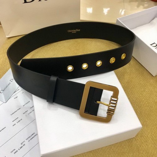 Super Perfect Quality Dior Belts(100% Genuine Leather,steel Buckle)-174