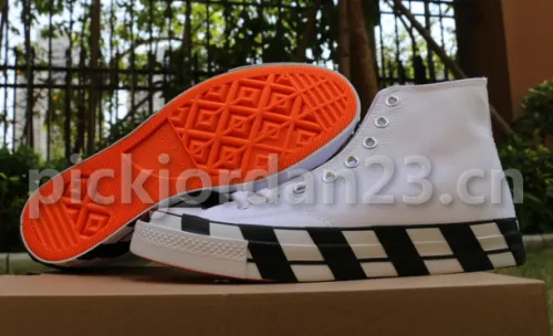 Authentic OFF-WHITE x Converse 2.0 White GS